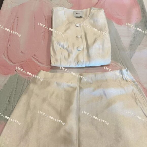 Reformation Mika Two Piece - Cream - Picture 12 of 15